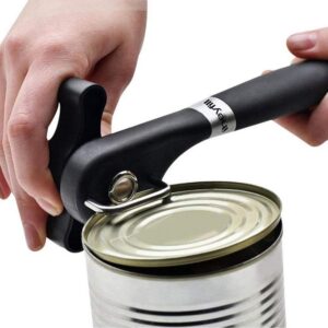 Sicherheitsdosenöffner Edelstahl - Ergonomisches rutschfests Design für professionelle Verwender im Küche und Werkstatt