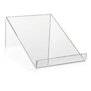 Original PLEXIGLAS® Buchständer als multifunktionales Warenträger und Buchablage | Hochwertiger Original-PLEXIGLAS® Buc