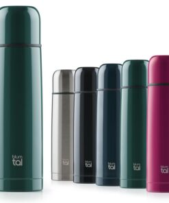 Blumtal® Thermosflasche 350 ml - BPA-freie Thermoskanne warm & kalt - auslaufsichere Isolierflasche - Edelstahl 350ml -