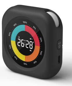 XREXS Visueller Timer für Kinder und Erwachsene mit farbigem Fortschrittsbalken und Countdown-Funktion | XREXS farbiger