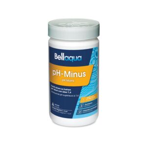 Bellaqua e-pH-Minus - pH Senker für Pool - schnell & effektiv pH Wert senken - einfache Dosierung - 1,5 kg Granulat - Wa