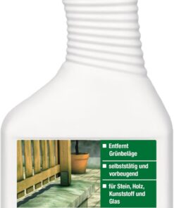 Wepos Anwendungsfertiger Grünbelag Entferner 750ml für Selbsttätigkeit und Vorbeugung | Wepos Grünbelag Entferner Anwen