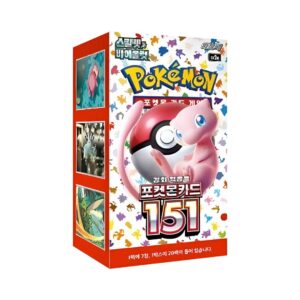 Pokémon 151 Figuren 20er Display Verkaufsklingende Koreanisch