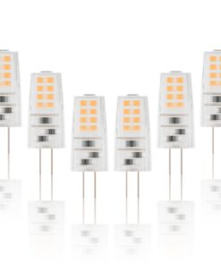 Klighten 3W G4 LED Lampen Ersetzt 30W Halogen Erwachsene Haus Innenraum Dekoration 2700K Warmweiß 350LM Nicht Dimmbar 6e