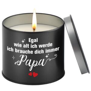PRSTENLY Geburtstagsgeschenk für Papa 9oz Duftkerze Vatertagsgeschenke PRSTENLY
