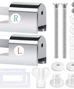 INNAL Soft-Close Scharnier WC Sitz Befestigung Für Festen Toilettensitz Zu Installieren | INNAL WC Sitz Halterung Soft-