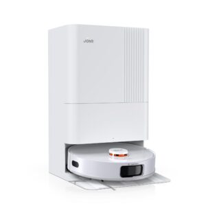 JONR T5 Pro Saugroboter mit Wischfunktion | 8000Pa Stärke | automatischer Wischmopp-Wäsche und Heißlufttrocknung | Für H