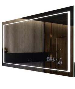 FORAM LED Badspiegel - Nach Maß - Badezimmerspiegel für moderne Bäder - Individuell bestellbar - 180x50 cm - Led Beleuch