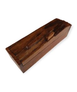 Kinaree Massiv Teak Schatulle – Aufbewahrungsbox im asiatischen Stil – Handgefertigtes Schmuckkästchen