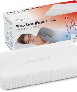 NINAR Visco Nackenkissen für Wasserbetten 50x30x8/5 cm thermal regulierend