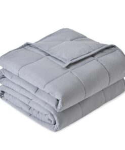 Sivio Gewichtsdecke 5,5kg für Erwachsene, Atmungsaktive Beschwerungsdecke, weiches Material mit Glasperlen, perfekt für