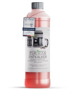 PURIVITA® Universal Entkalker Kaffeevollautomat - Flüssiger Kaffeemaschinen Entkalker - Für alle Kaffeeautomaten - Kalkr
