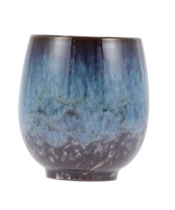 Keramik Teetasse Großer Wärmeisolierender Becher Handgefertigt Eleganter Stil für Sammler Samtige Wärme bei Zuhause und