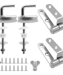 **WYYFXY® Edelstahl Scharnier WC Sitz Ersatzteile für Toilettensitz und Toilettendeckel** | **WYYFXY® 2 Stück Universal