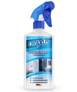DRAXUS Profi Duschkabinenreiniger I Kalkentferner I Eignet sich perfekt als Badreiniger I stark gegen Kalk- und Seifenre