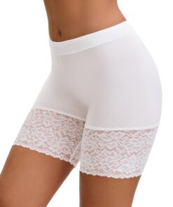 INNERSY Radlerhose Damen Kurz Anti Scheuern Oberschenkel Unterröcke Leicht OEKO-TEX STANDARD 100 INNERSY Radlerhose Dame