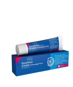 Schmerzgel Diclofenac STADA 20 mg/g, für leichte bis mäßige Schmerzen, akute Zerrungen, Verstauchungen, Prellungen, 30 g