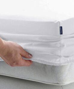 Sleepwise Spannlaken 180x200-200x200 - Atmungsaktiv & Hypoallergen - Ideal für Matratzen bis 30cm hoch - Topper Bezug -