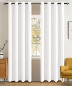 MIULEE Raumverdunkelungsvorhänge, wärmeisoliert, lichtblockierend, Verdunkelungsvorhang für Wohnzimmer und Schlafzimmer,