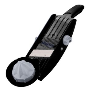 TNS 3000 GEMÜSEHOBEL ALL IN ONE Multireibe Gurkenhobel Julienne Schneider (Schwarz-Grau)