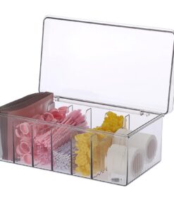 SUMTree Kunststoff Aufbewahrungsbox mit Deckel für Wimperneggiesa﻿using