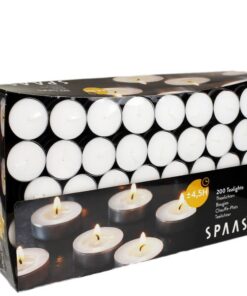 SPAAS Weitelichter Package 200-Stücks, 4,5 Std Weiß
