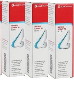 NASENSPRAY 0,1% AL Faar-Apo inkl. Handcreme für Nasenschleimhautpflege inkl. 5 x 10 ml