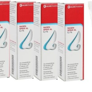 NASENSPRAY 0,1% AL Faar-Apo inkl. Handcreme für Nasenschleimhautpflege inkl. 5 x 10 ml