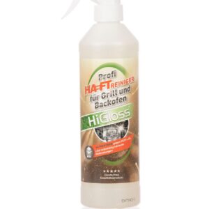 HiGloss Profi Reiniger für Grill- und Backofen 500ml: Stark gegen Fett, Öl und Eingebrantes - Sauberkeit und Frische gar