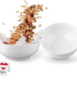 Urban Lifestyle Porzellan Müslischalen Set 1000-1200ml Ø17,5cm für Müsli Ramen Frühstück