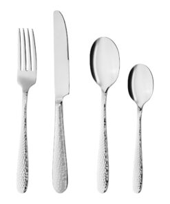 GRÄWE Edelstahl Besteckset für 6 Personen - Dekorativ und praktisch für jeden Tisch - Serie Gent
