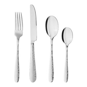 GRÄWE Edelstahl Besteckset für 6 Personen - Dekorativ und praktisch für jeden Tisch - Serie Gent