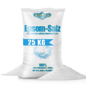 Epsom Salz Badesalz 25kg für Entspannung und Pflege - Pharmaqualität und Rein - Natürliches Salz