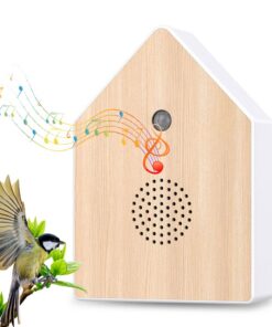 Bewegungsmelder Vogelgezwitscher Box Toilette Naturgeräusche WC Entspannung | Vogelgezwitscher Box Bewegungsmelder für