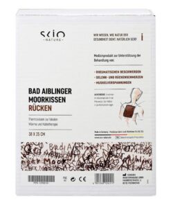 MOORKISSEN Bad Aiblinger Rückenpolster 25x38 cm für Erwachsene im Hausgebrauch