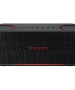 LG xboom Bounce by will.i.am tragbare Bluetooth-Lautsprecher [Signature Sound, IP67, 30 Std. Akkulaufzeit] Schwarz
