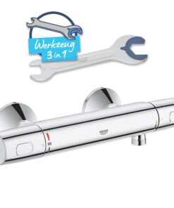 GROHE Precision Trend Duscharmatur Wassersparend Thermostat Chrom 34229002 GROHE Precision Trend Wassersparende Duscharm