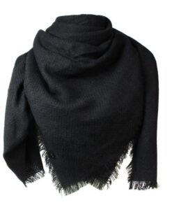 Glamexx24 XXL Kuschelige Warme Damen Poncho Schal mit Verschiedenen Mustern