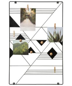 Atmosphera - Fotohalter "Elora" - Metall - für Photofans - Haus und Garten - funktional - 35x55 cm - internationales Des