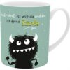 HPPY Life XL-Tasse mit Spruch Stärke | Porzellankaffeetasse, 60 cl | Geschenk für Freund oder Freundin | 74162