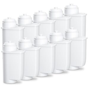 ARETHONE 10 Stück Ersatzwasserfilter für Siemens EQ Series, Bosch TCZ7003, Brita Intenza 575491
