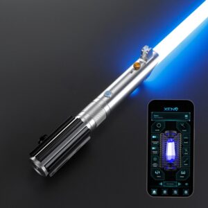 G4E Lichtschwert Ani RGB (Duelling) Bluetooth App, Smooth Swing, unendlicher RGB-Farbwechsel