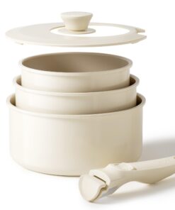 Redchef Antihaft Keramik Töpfe Set 16/18/20cm für Induktionsherde undAlle Herdarten