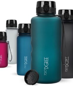 720°DGREE uberBottle Trinkflasche BPA-Frei - 500ml - Wasserspeiendes Trinkgefäß für Sport und Outdoor-Aktivitäten - Clim