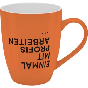 GRUSS & CO Profis Motiv Tasse New Bone China Porzellan 35 cl Geburtstag Geschenk