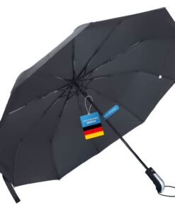 GOODS+GADGETS Regenschirm - Taschenschirm Automatik Schirm XXL 100cm Sturmfester Reiseschirm - Zuverlässig und pralexist