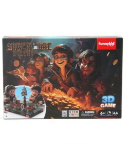 Funnykid FK009-Piratenabenteuer - Brettspiel für Kinder ab 3 Jahre, Familien-Spiel, Geburtstagsgeschenk