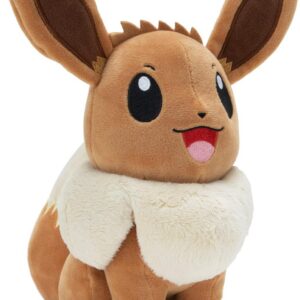 Pokémon PKW3105-30cm Evoli Plüsch-Toy für Kinder - Spiel undsamkeit - Offizielles Plush