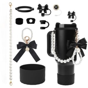 Wikimo Stanley Cup Zubehör Set 1.2L & 850 ml Kompatibel | Stanley Cup Auslaufschutz Gri fitte Zubehör 9 Stück | Stanley
