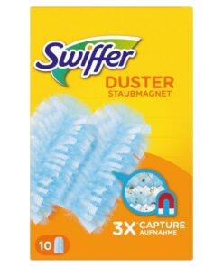 Swiffer Duster Staubmagnet Nachfüllpackung für Hausfrauen, Hausreinigung, 10 Stück (1 x 10 Tücher)